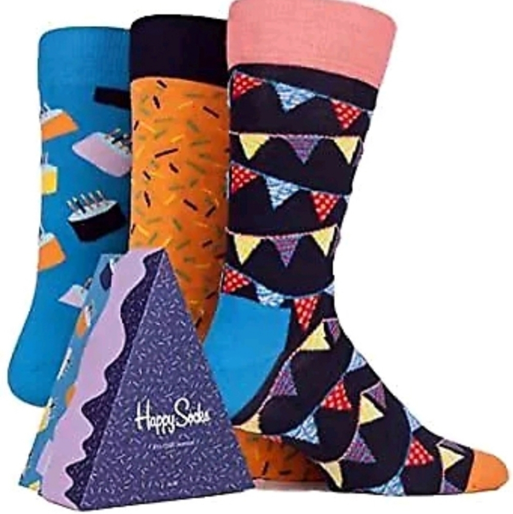 Happy Socks Birthday Cake Gift Box